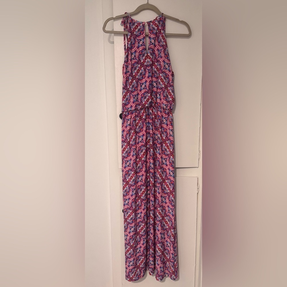 Maggy London Women’s Jersey Blouson Maxi Size 10 - Picture 3 of 7